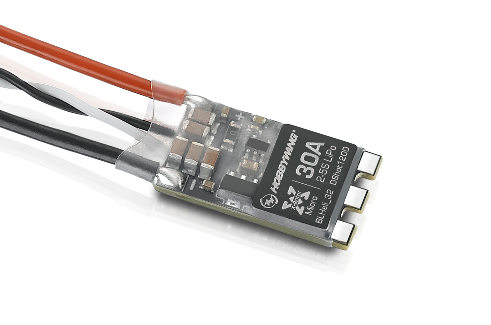 Hobbywing XRotor Micro 30A / 40A 
BLHeli_32 DShot1200