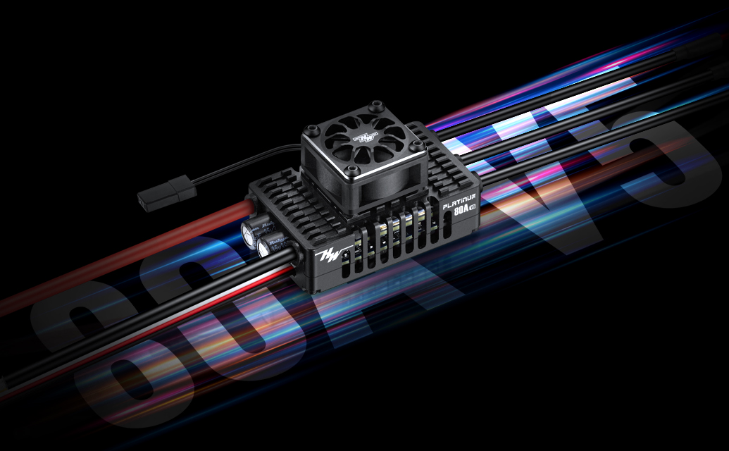 HOBBYWING Launches Upgraded Platinum 80A V5 ESC with Cooling Fan Configuration for RC Helicopters