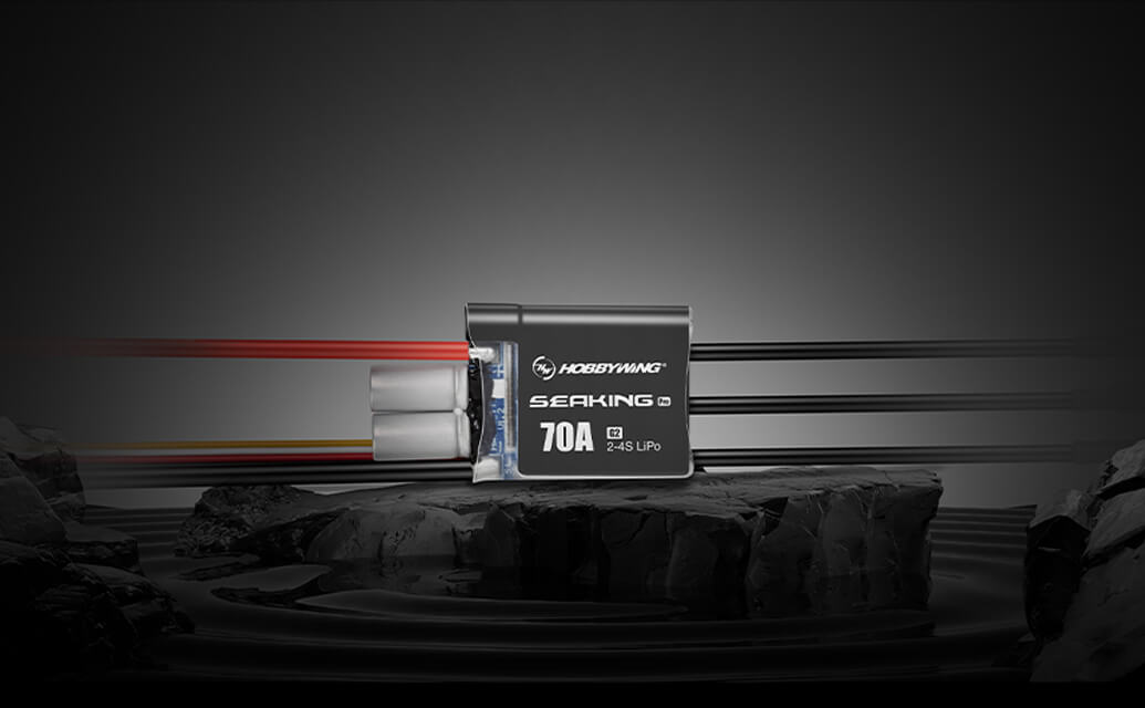 HOBBYWING Launches SeaKing Pro 70A G2, High-Power Boat Racing ESC