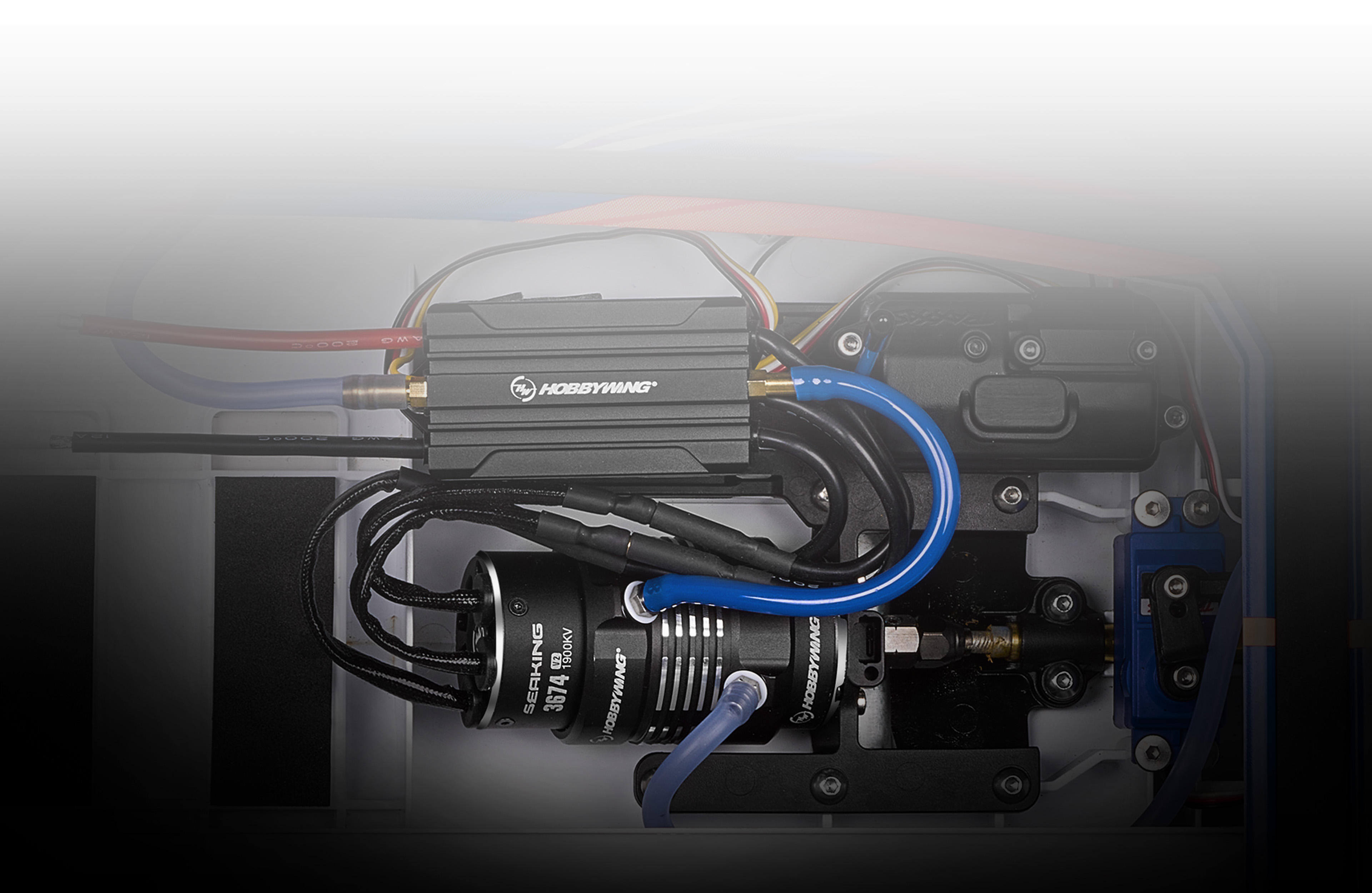 HOBBYWING SeaKing V2 Motor, Tailored for RC Boat Applications