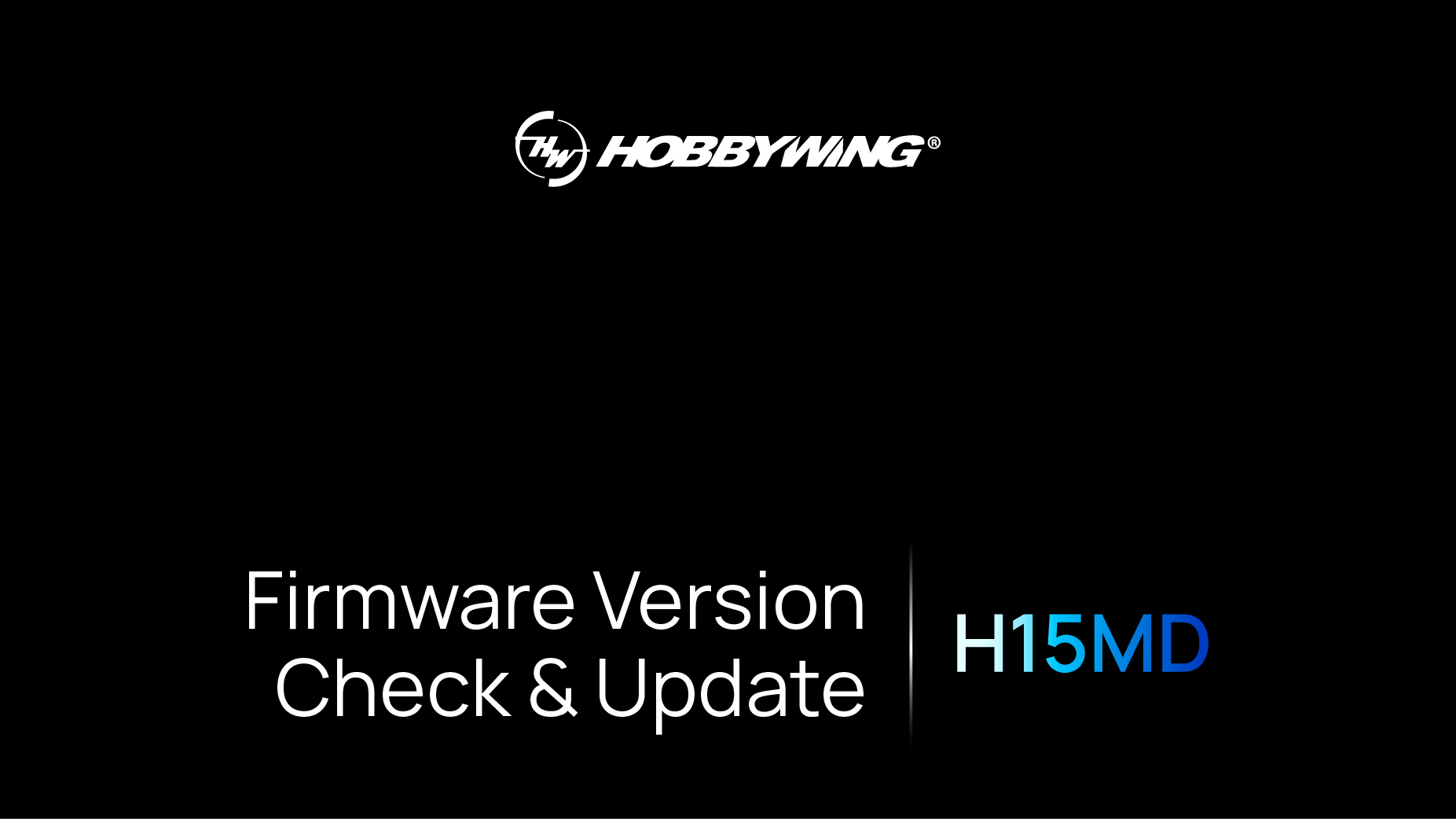 Firmware Version Check & Update