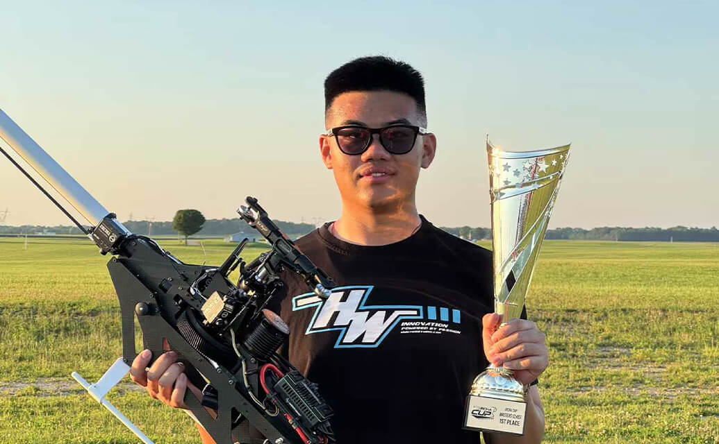 HOBBYWING飞手亮相2025 F3C世锦赛与IRCHA遥控直升机盛会