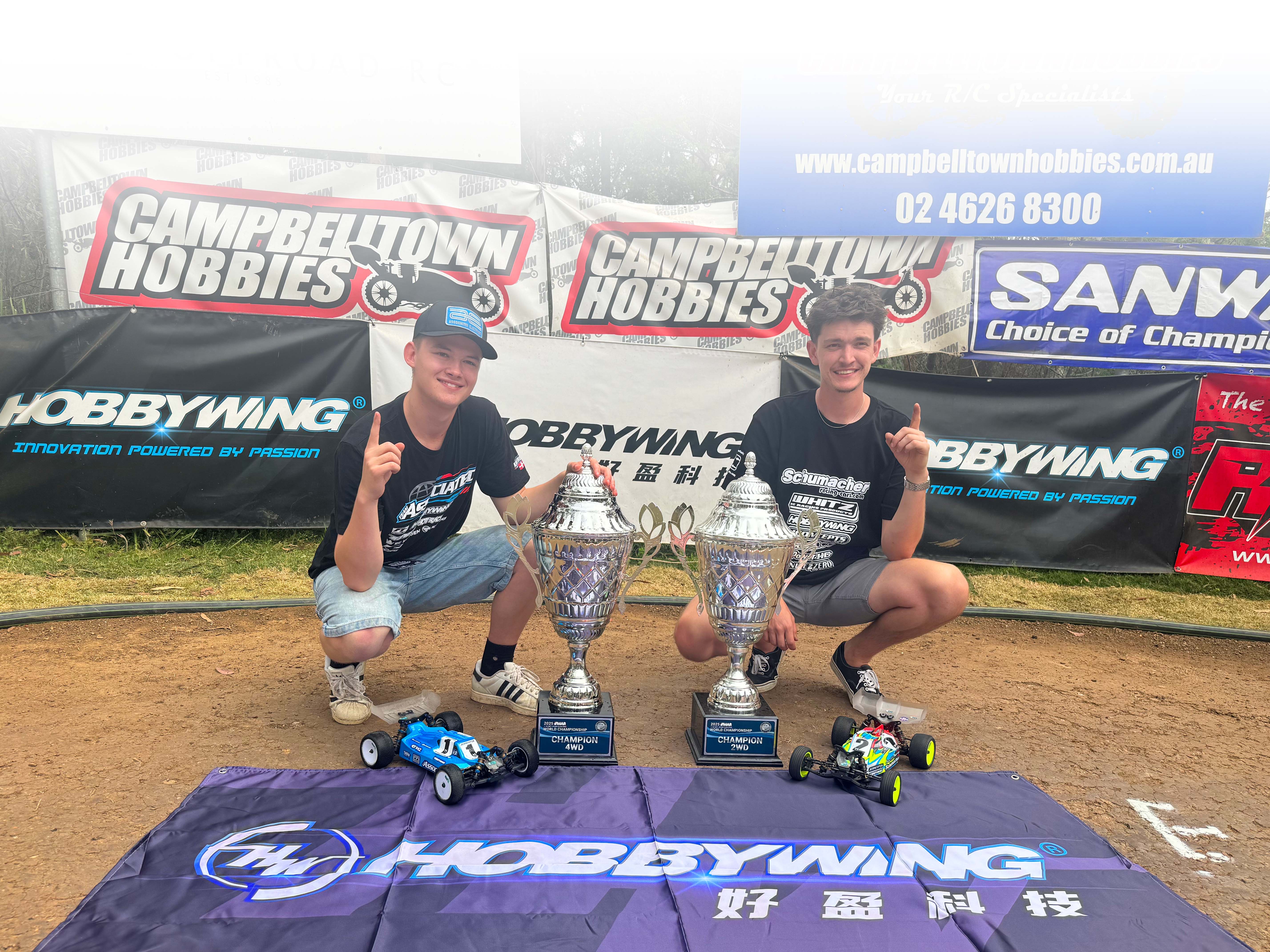 好盈动力夺得2025 IFMAR 1/10电越世锦赛双冠