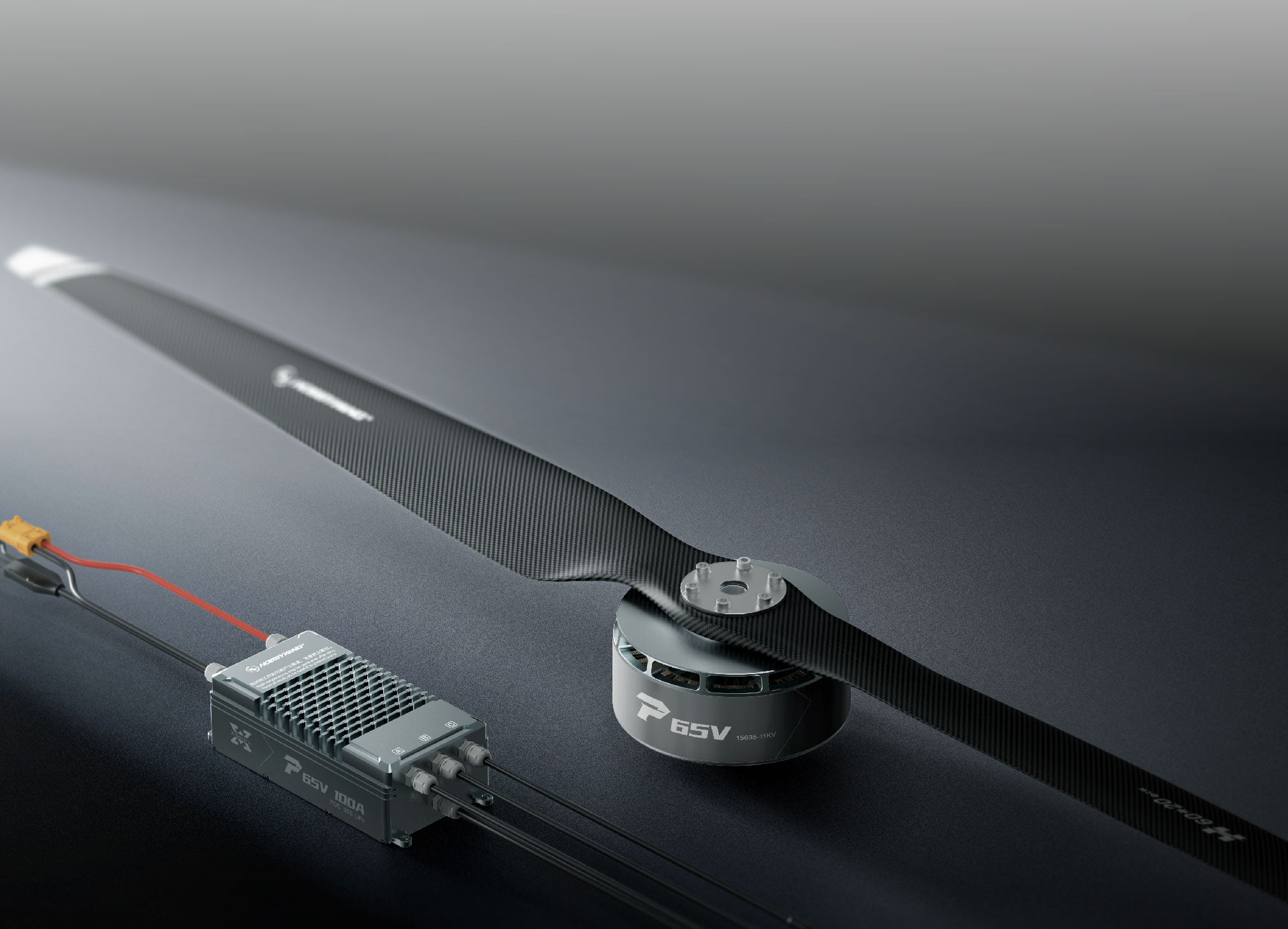 P65V高压动力，为大型垂起固定翼无人机而生